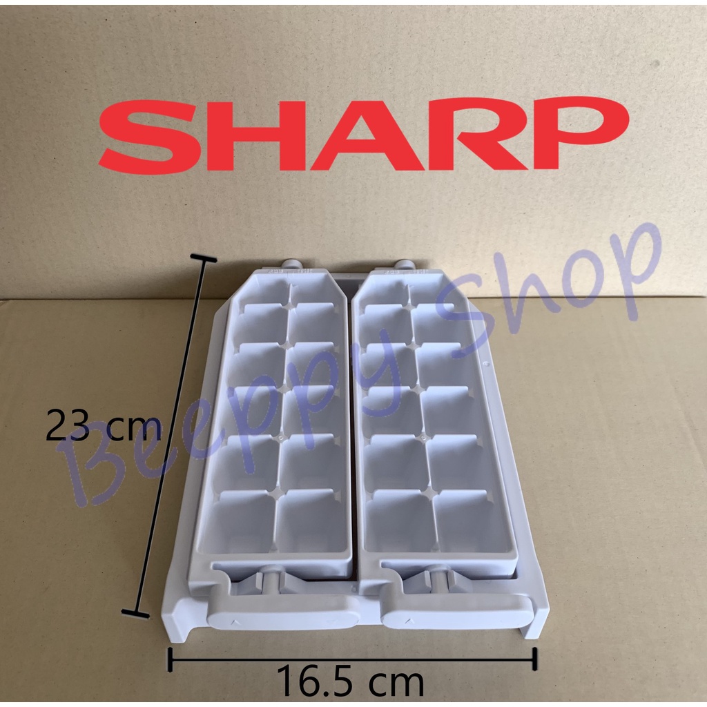 ถาดทำน้ำแข็ง ที่ทำน้ำแข็ง Sharp ชาร์ป รุ่น SJ-C19/A20S/D20N/A24S/D24N/A28S/D28N/Y22T/Y25T/X43T/XP330TP ของแท้