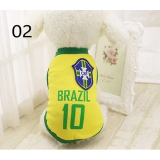 🔥ส่งฟรี TH🔥💢พร้อมส่ง💢 เสื้อสุนัข ชุดสุนัข เสื้อผ้าสัตว์เลี้ยง ทีมฟุตบอล