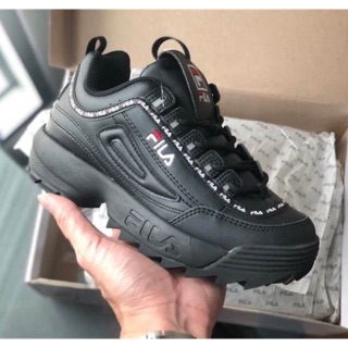 รองเท้า Fila Disruptor II black รุ่นใหม่ ของแท้