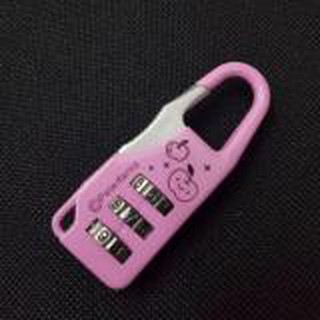 กุญแจล็อครหัส สีชมพู CJSJ CH-07A Travel Luggage Locks