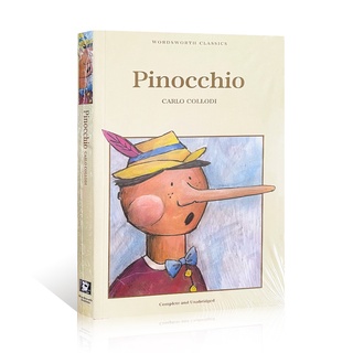 Pinocchio โดย Carlocollodi โลกที่มีชื่อเสียงนวนิยายหนังสือสำหรับเด็กอ่านหนังสือหนังสือสำหรับเด็กการเลี้ยงดูหนังสือนิยายนิยาย Bedtime