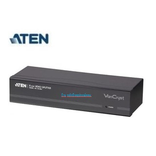 ATEN 8-PORT VGA SPLITTER รุ่น VS138A 450MHz ระยะไกล 30เมตร รองรับความละเอียดสูงสุด 1920x1440px