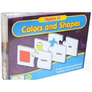 สินค้าราคาพิเศษ จิ๊กซอว์ Colors and Shapes (สีและรูปทรง)