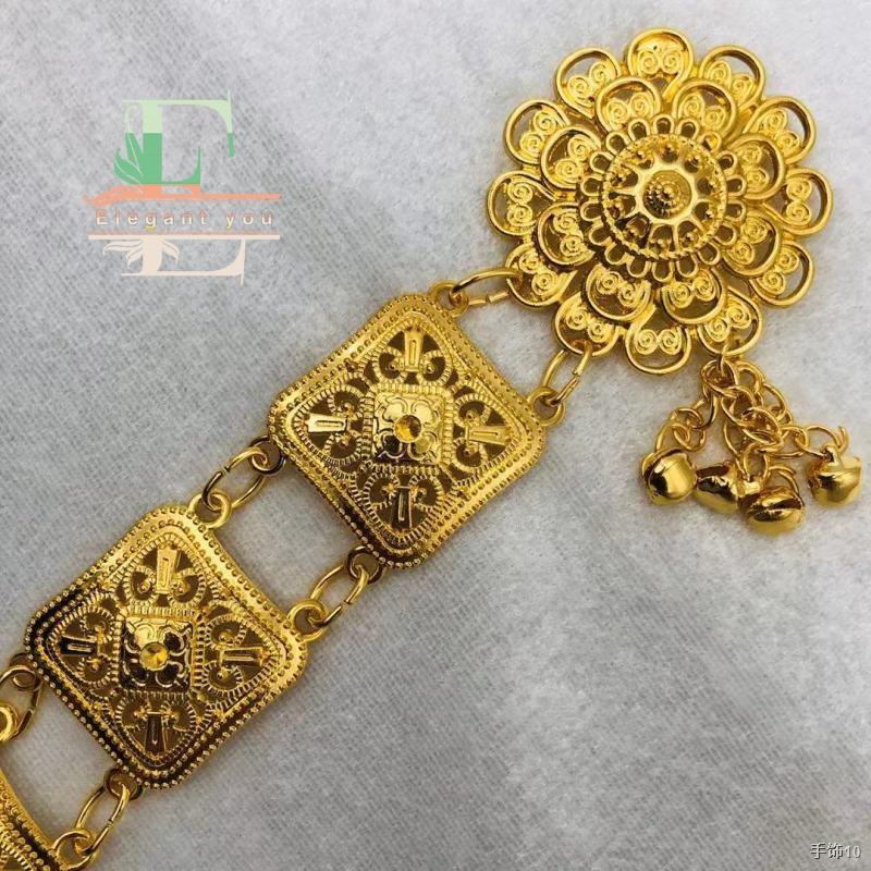 ❦♚﹍Vintage Jewelry เครืองประดับโบราณเข็มขัดดอกไม้อีสานชุดล้านนาไทหัวเข็มขัดเงินโบราณสีทองthai belts
