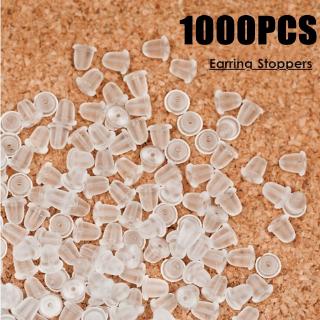 ต่างหูยางโพสต์นัท 4มม 1000ชิ้น