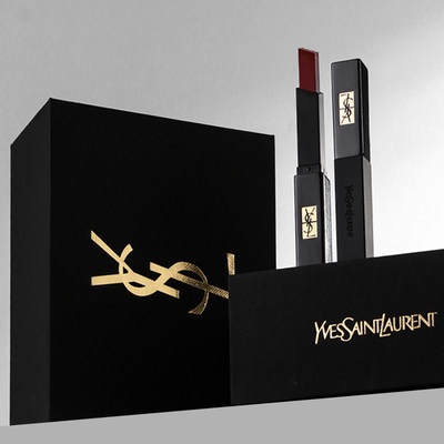 ลิปสติกสีดำเล็กๆ ซานโรแลนด์ 314 ชาเย็น 301 ท่อสีดำ 302 / 312 / 313 / 314 ท่อ yls315