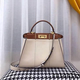 พรี​ Fendi peekaboo 33cm กระเป๋าถือกระเป๋าสะพายกระเป๋าแฟชั่นกระเป๋าสะพายไหล่