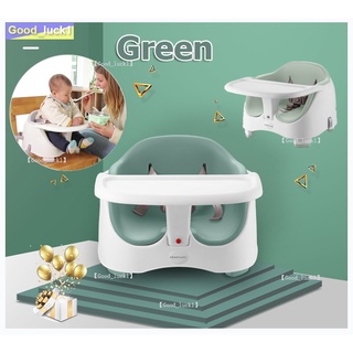 【Good_luck1】เก้าอี้หัดนั่งทานข้าว เก้าอี้กินข้าวเด็ก Ingenuity Baby Base 2-In-1 Booster Seat