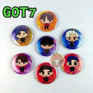 เข็มกลัดแฟนอาร์ต​ GOT7 Spinning top