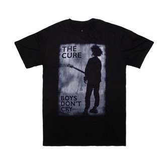 คอลูกเรือเสื้อยืดคอกลมเสื้อยืด พิมพ์ลายวง THE CURE BOYS Dont CRY - M สําหรับผู้ชายผ้าฝ้ายแท้