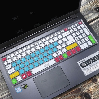 Kam Acer Keyboard Cover Acer Aspire 3 A315 A515 A715 A311 Acer E5-575G-51SF A615 TMP2510 TX520 E5-576G 15.6 "แป้นพิมพ์ TPU คุณภาพสูงแล็ปท็อปกันฝุ่นและกันน้ำเคสบางเฉียบ