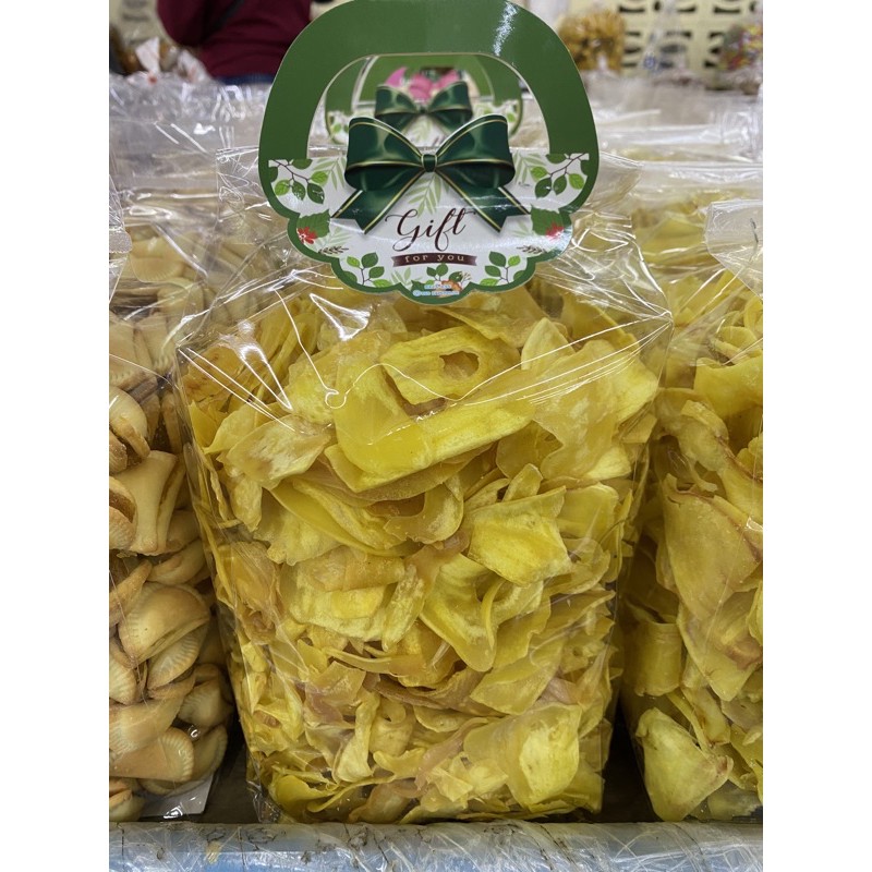 ขนุนอบเค็ม กรอบอร่อยขนาด500กรัม