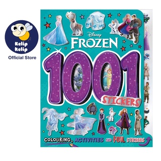 สติกเกอร์ฟอยล์ ลายการ์ตูนดิสนีย์ Frozen Disney 1001 Elsa Anna Olaf สําหรับเด็ก