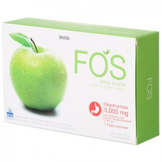 FOS Detox อาหารเสริม ดีท็อกซ์ ขับล้างสารพิษ ลำไส้ มีไฟเบอร์ ปรับสมดุลระบบขับถ่าย รสแอปเปิ้ล (5 ซอง/กล่อง)