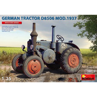 MI38029 GERMAN TRACTOR D8506 MOD.1937 1/35