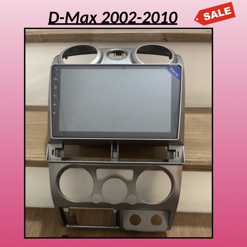 D max 2002-2010จอแอนดรอย 9 นิ้ว  ตรงรุ่น ปลั๊กตรงรุ่น android Alpha coustic