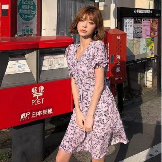 Chu blossom mini dress