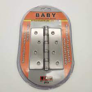 บานพับสแตนเลส4"NO98-SB(3pcs)JMK