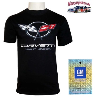 เสื้อยืดราคาถูกสุดๆGILDAN เสื้อยืด พิมพ์ลายโลโก้ Corvette C5 Gm License Stinquick Shipping 2020 สไตล์ฮิปสเตอร์ขนาดเต็มS-