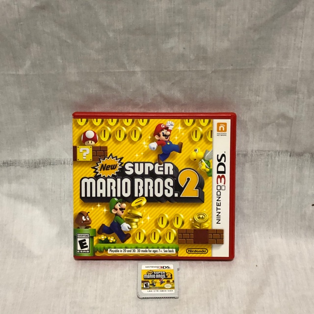 เกม 3DS Nintendo มือสองครบแผ่นและกล่อง Super Mario Bros. 2