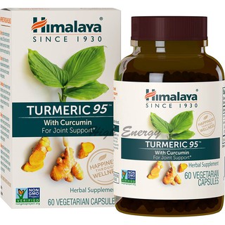 Himalaya, TURMERIC 95™ With Curcumin For Joint Support*, 60 Vegetarian Capsules