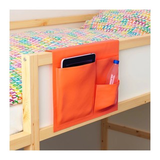 STICK ที่เก็บของข้างเตียงเด็ก Bed pocket 39*30 cm (ส้ม)