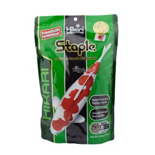 Hikari Staple Growth &amp; Maintenance Diet Staple อาหารปลาคาร์ฟ สูตรเพื่อการเจริญเติบโต แบบลอย เม็ดกลาง (M) (500g, 5kg)