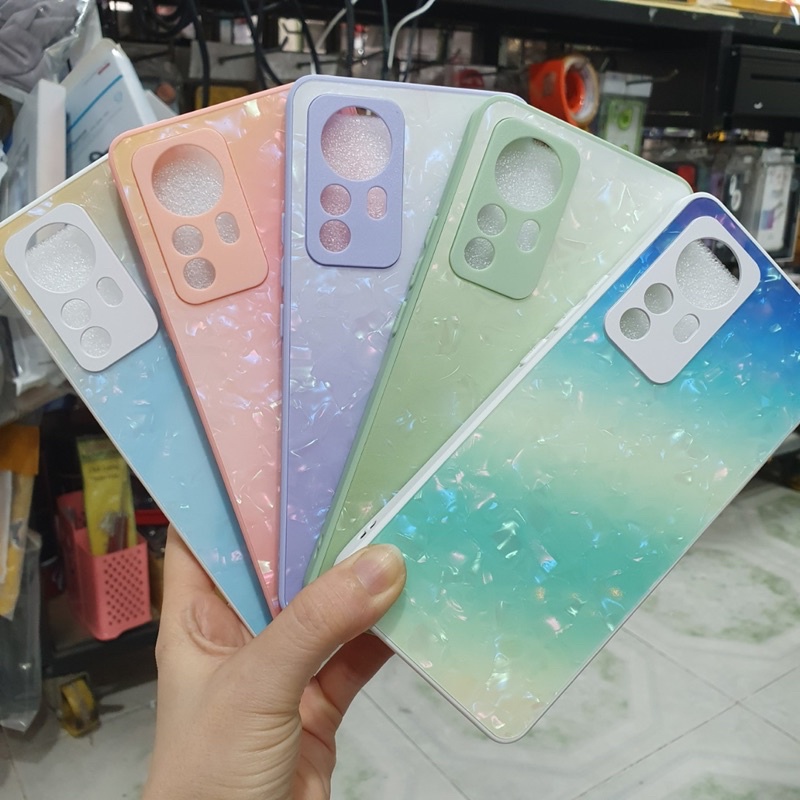 เคส Xiaomi Mi 12 5G, Mi 12 Pro ขอบสี่เหลี่ยม