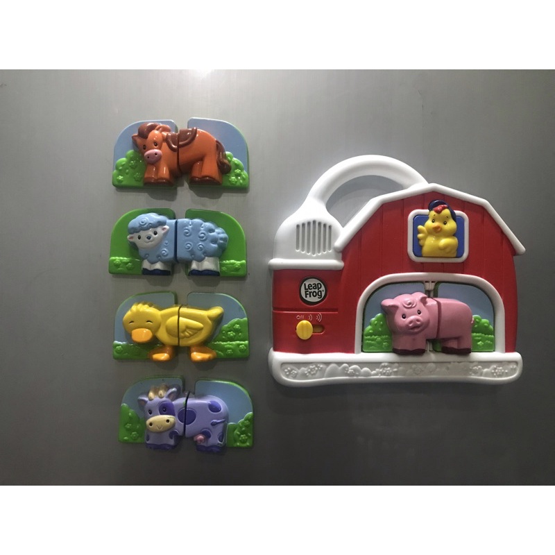 leapfrog fridge farm magnetic animals มือสอง เสียงติดปกติ