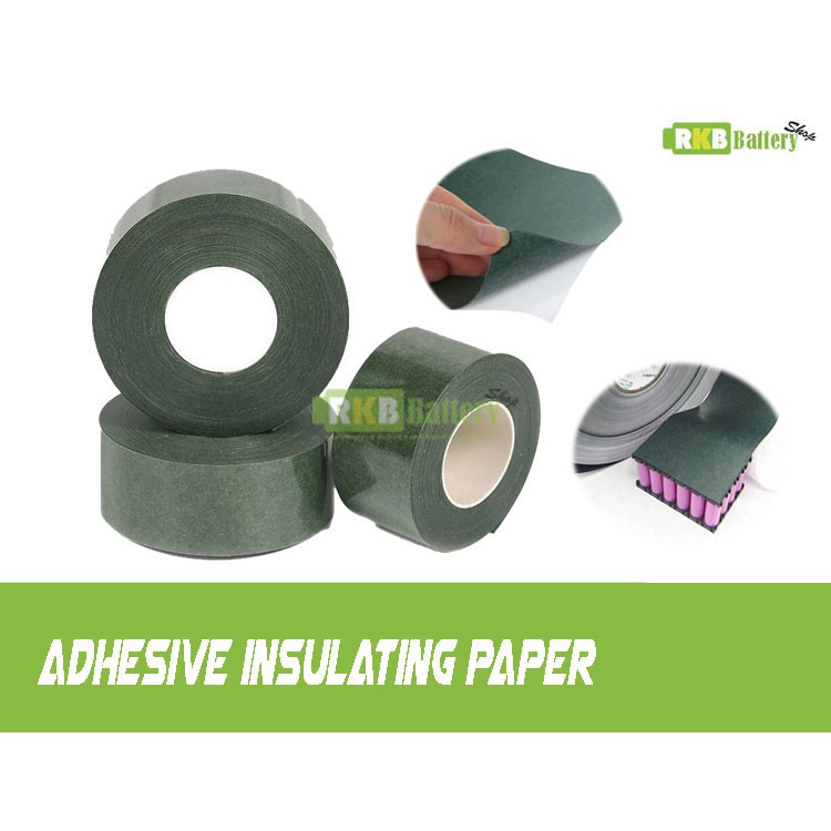 [พร้อมส่ง] เทปกาวฉนวน ฉนวนเขียว กระดาษกาวสีเขียว Adhesive Insulating Paper Barley Paper 70mm/150mm/300mm