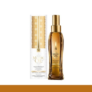 Loreal Professionnel MYTHIC OIL NOURISHING OIL 100 ml. ลอรีอัล มิทิกค์ ออยล์ นูริชชิ่ง ออยล์ บำรุง ทุกสภาพเส้นผม 100ml