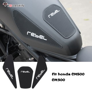 Kodaskin REBEL500 สติกเกอร์ป้องกันถังน้ํามันเชื้อเพลิง สําหรับ Honda CMX500 CM300 CM500