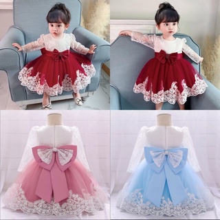 พร้อมส่ง ชุดราตรีเด็กผู้หญิง ชุดออกงานเด็กผู้หญิง ชุดเดรสเด็กผู้หญิง