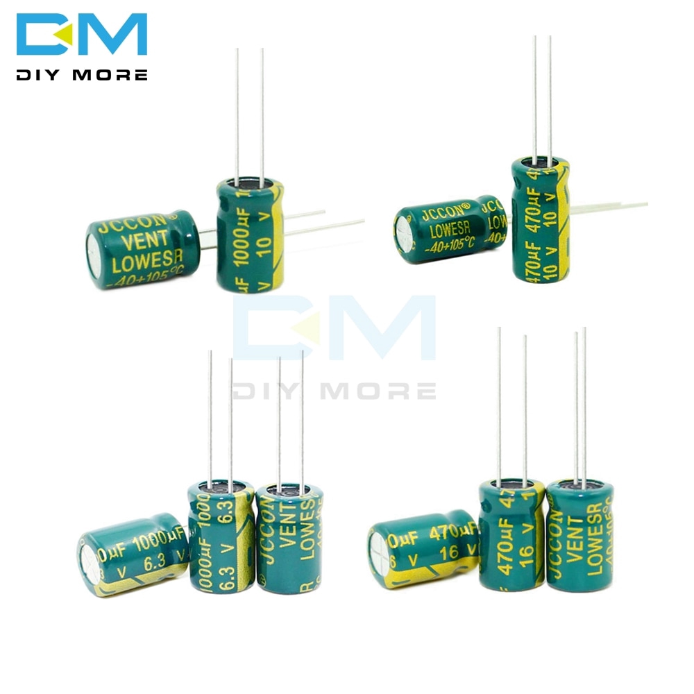 10pcs 6.3V 10V 16V 25V 35V 63V 100V 250v 400V 100UF 220UF 330UF 470UF 680UF 1000UF 1500UF 2200UF 330