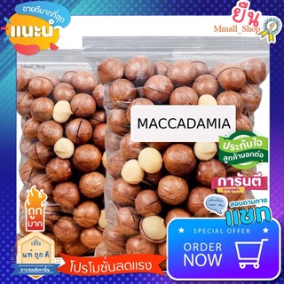 Wow แมคคาเดเมีย macadamia 500กรัม พร้อมทาน แม็กคาเดเมีย มะคาเดเมีย เกรด A