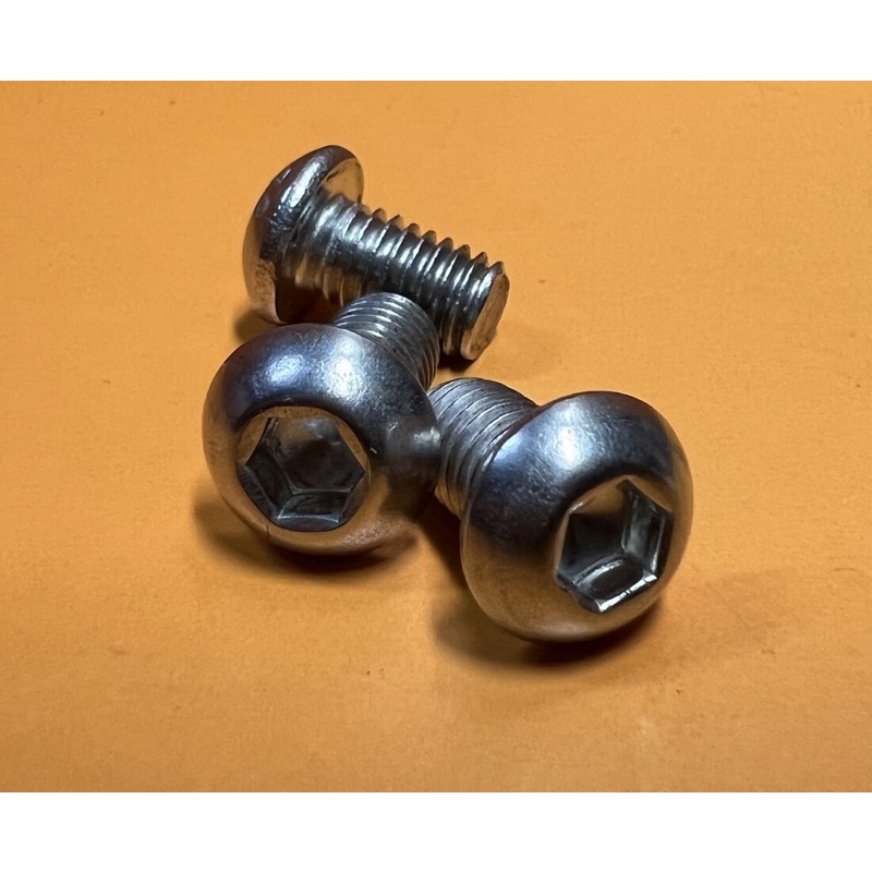 ALLEN KEY SCREW 3PC M6 สําหรับหมวก EXHAUST