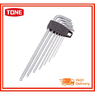 Tone Hex Key Wrench L-Type ประแจหกเหลี่ยม BL700 ชุดประแจแอลหัวบอล 7 ชิ้น