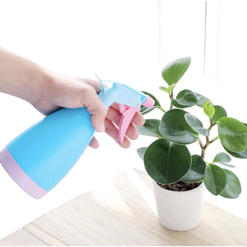 ขวดสเปรย์ฟ็อกกี้  กระบอกฉีดน้ำ สีพลาสเทลสีหวาน จุน้ำได้ 500ml.