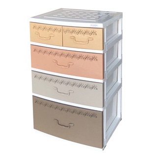 ตู้ลิ้นชัก 4 ชั้น 2 ช่อง รุ่น B56 #C8