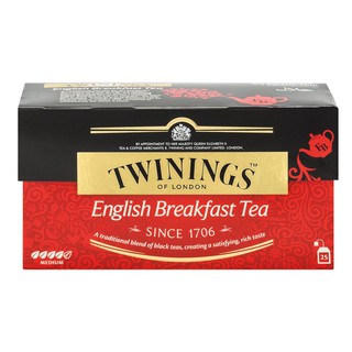 ทไวนิงส์ ชาอิงลิชเบรกฟาสต์ 25 ซอง Twinings English Breakfast 25 packets