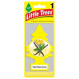 น้ำหอมปรับอากาศ little trees กลิ่น vanillaroma หอมยาวนานกว่า 5 สัปดาห์