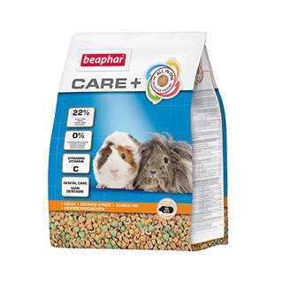 Beaphar Care+ Guinea Pig 1.5kg อาหารเม็ดแกสบี้ All in one ครบถ้วนและสมดุล เสริมวิตามินซี Vitamin E