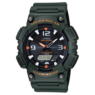 Casio นาฬิกาพลังแสงอาทิตย์ รุ่น AQ-S810W-3AV ของแท้ ประกันศูนย์