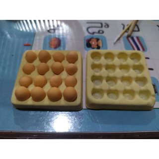 ของจิ๋ว แผงไข่จิ๋ว แผงเปล่า