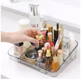 AT.MALL กล่องอะคริลิค (รหัส 8021) สำหรับใส่เครื่องสำอางค์ แบบ 8 ช่อง  พร้อมส่ง ลดราคาพิเศษ!!!