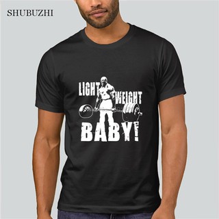[COD]Light Weight Ronnie Coleman Deadlift Tshirt Designing Letters T-Shirt HQgiS-5XL