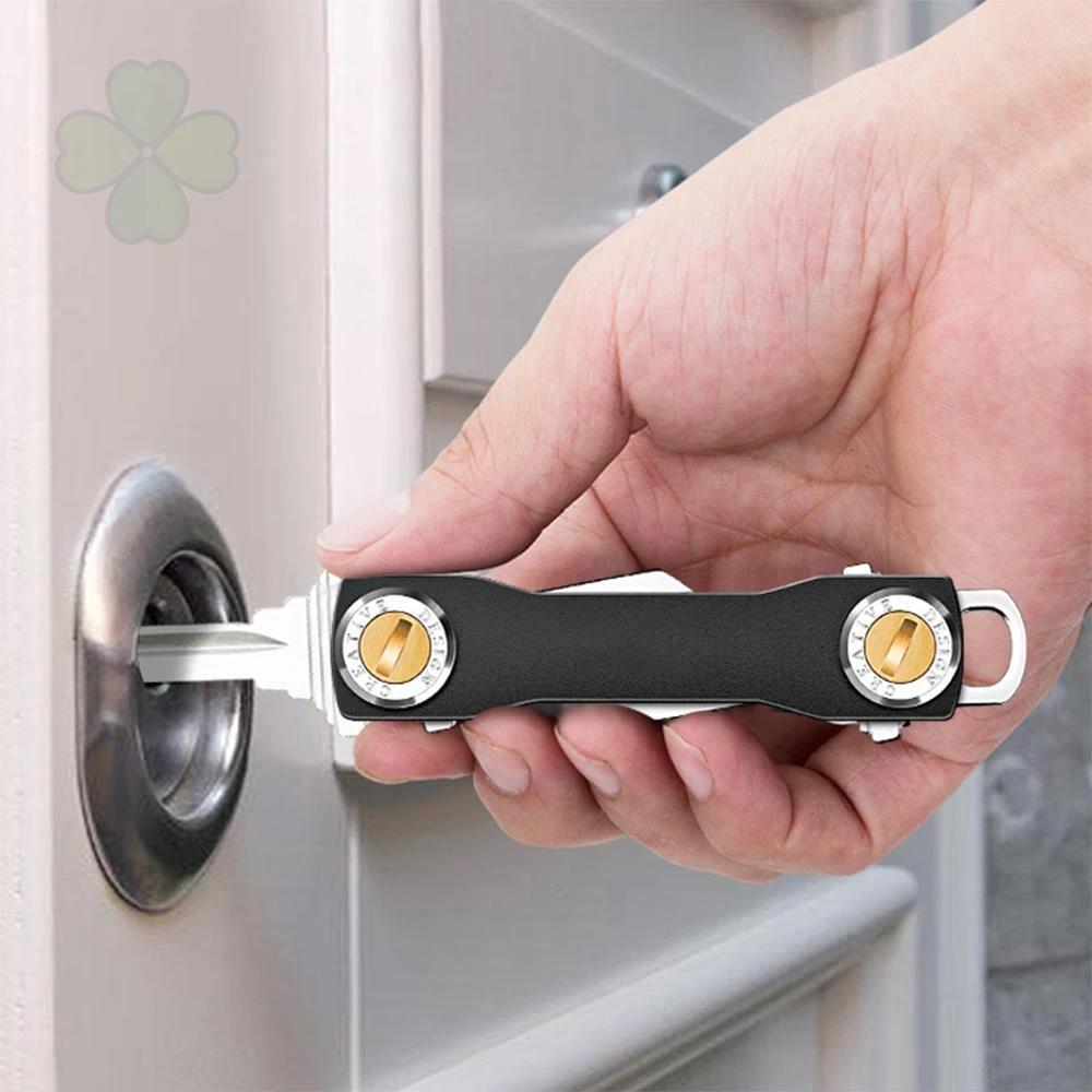 ที่เก็บกุญแจอัจฉริยะ Smart Key Organizer อะลูมิเนียมอัลลอยด์ แบบพกพา สำหรับจัดระเบียบพวงกุญแจ