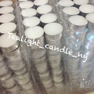 10 แพ็ค (100ชิ้น) เทียนถ้วย เทียนสปา เทียนทรีไลท์ Tea light candle เทียนทีไลท์