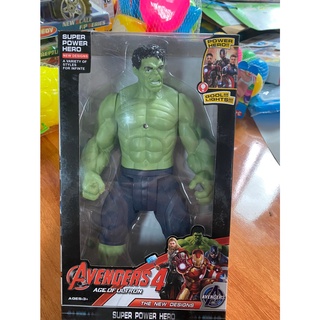 ของเด็กเล่น โมเดล หุ่น ซุปเปอร์ฮีโร่ อเวนเจอร์ ขนาด 30CM Model Superhero Avenger กล่องใหญ่ มีไฟที่หน้าอก