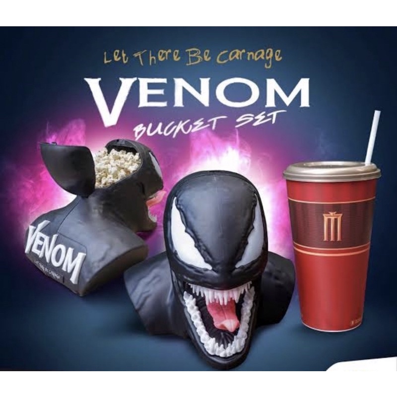 ถังป๊อปคอร์น Venom ของใหม่ มือ 1